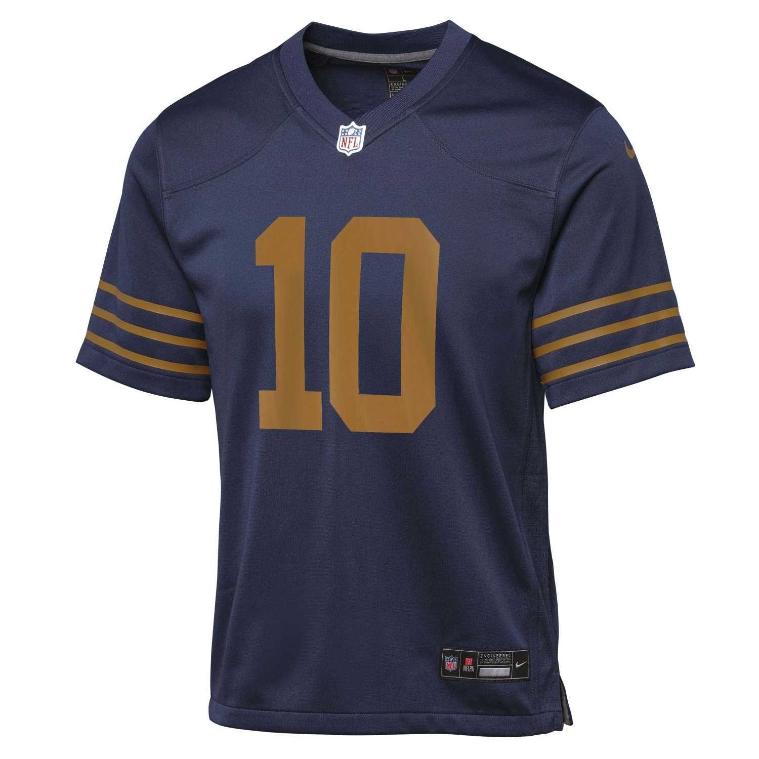 Jordan Love #10 Green Bay Packers Game Football NFL Throwback ALT Jersey Navy (YOUTH)