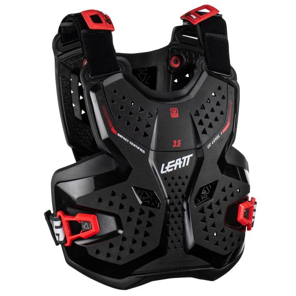 Pare pierre Leatt 3.5 JUNIOR - Noir / RougeRef : LB0653 / 191-5023050951