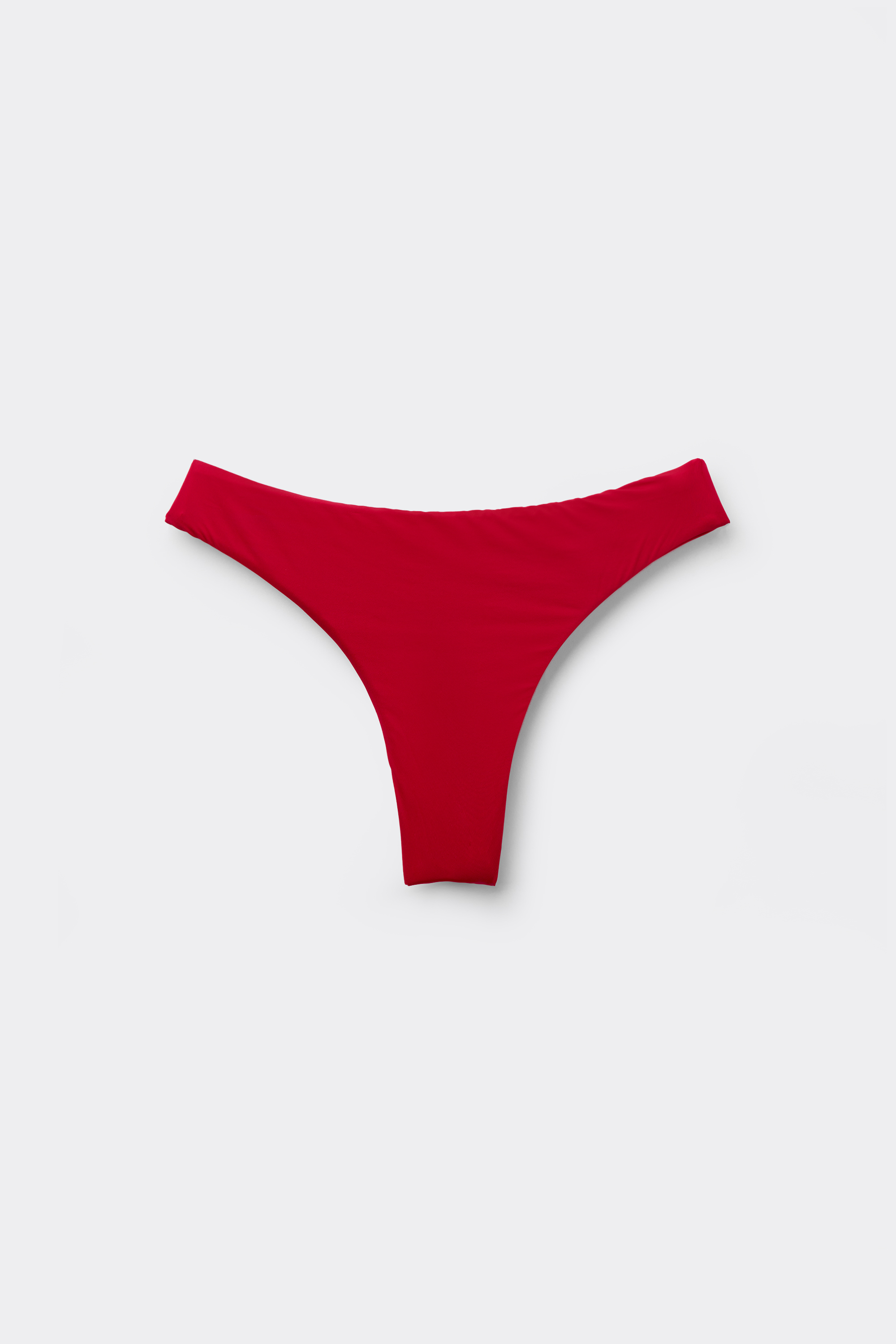 Timeless Look Gloss Red Brazilian Bikini Bottoms