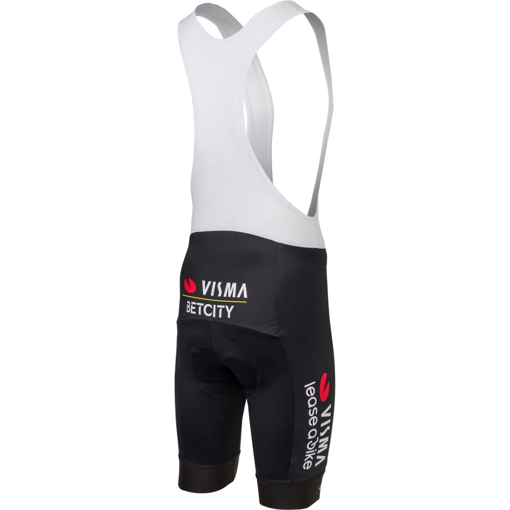 RAPidGEAR Team Visma | Lease a Bike Replica Bibshorts Men 2025 - black