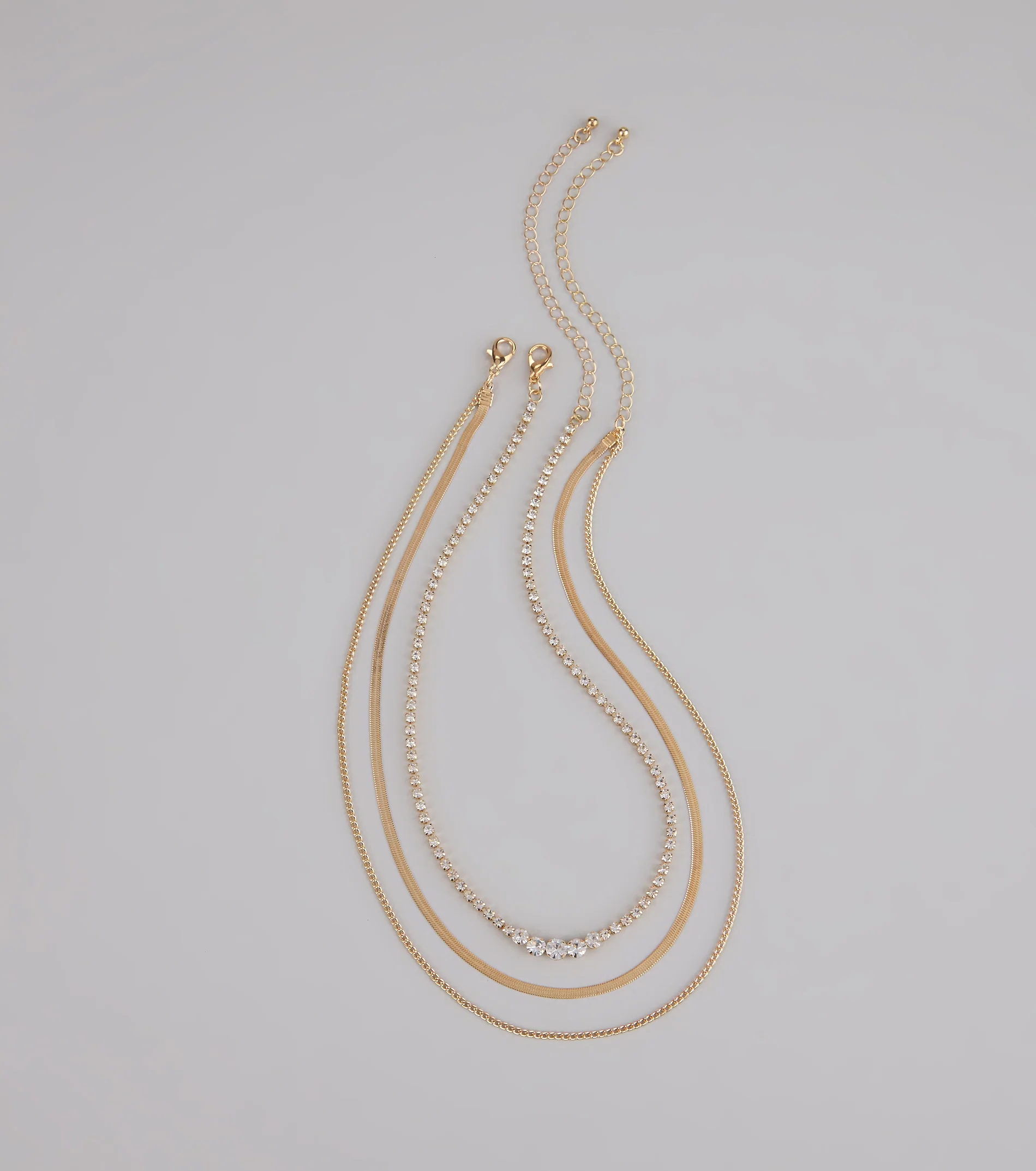 Keep It Sparkling Layered Necklace Set
