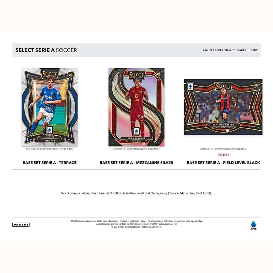 2024/25 Panini Select Serie A Football Hobby Box