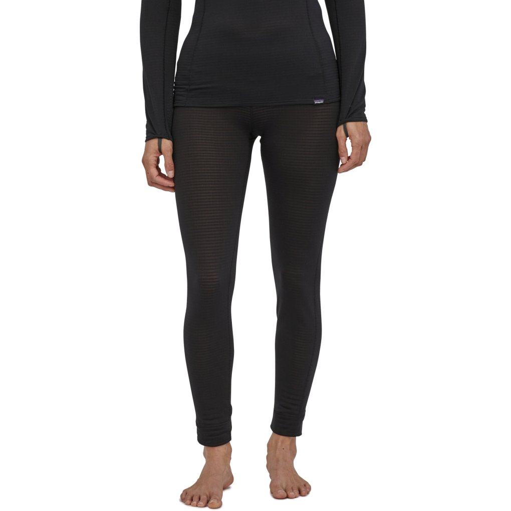 Patagonia Capilene Thermal Weight Bottoms Women - Black