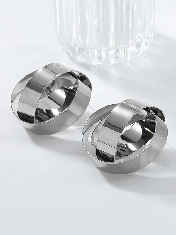 Geometric Drop Earrings
