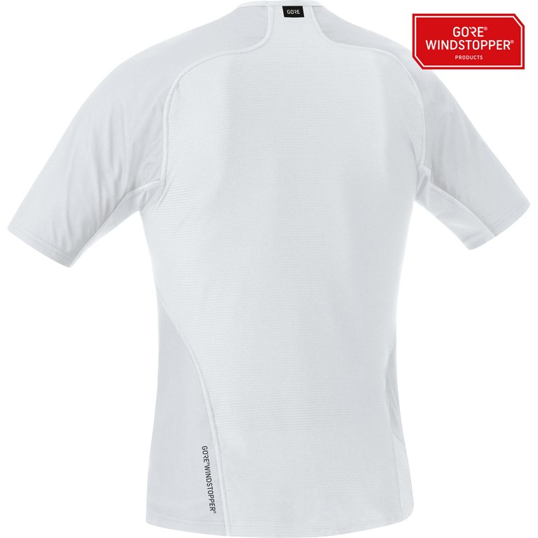 GOREWEAR GORE® WINDSTOPPER® Base Layer Shirt Men - light grey/white 9201