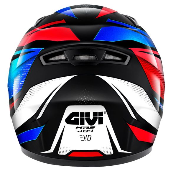 Givi JUNIOR EVO 4 FOLLOW Full-Face Helmet - Blue / RedRef: GI2276