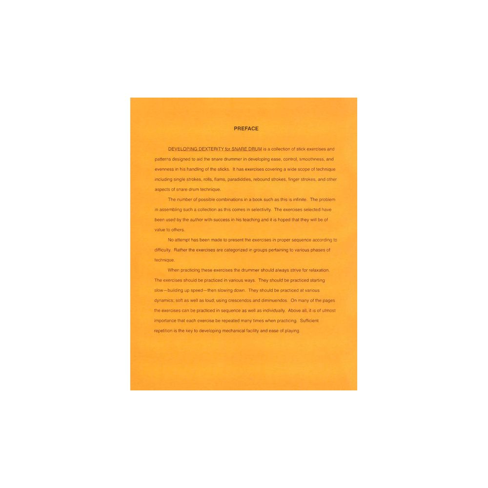 Try Publishing Company Developing Dexterity – Thomann Ireland