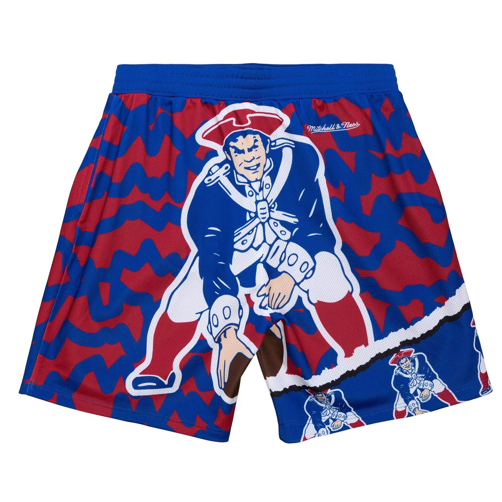 New England Patriots Mitchell & Ness Jumbotron 2.0 NFL Shorts
