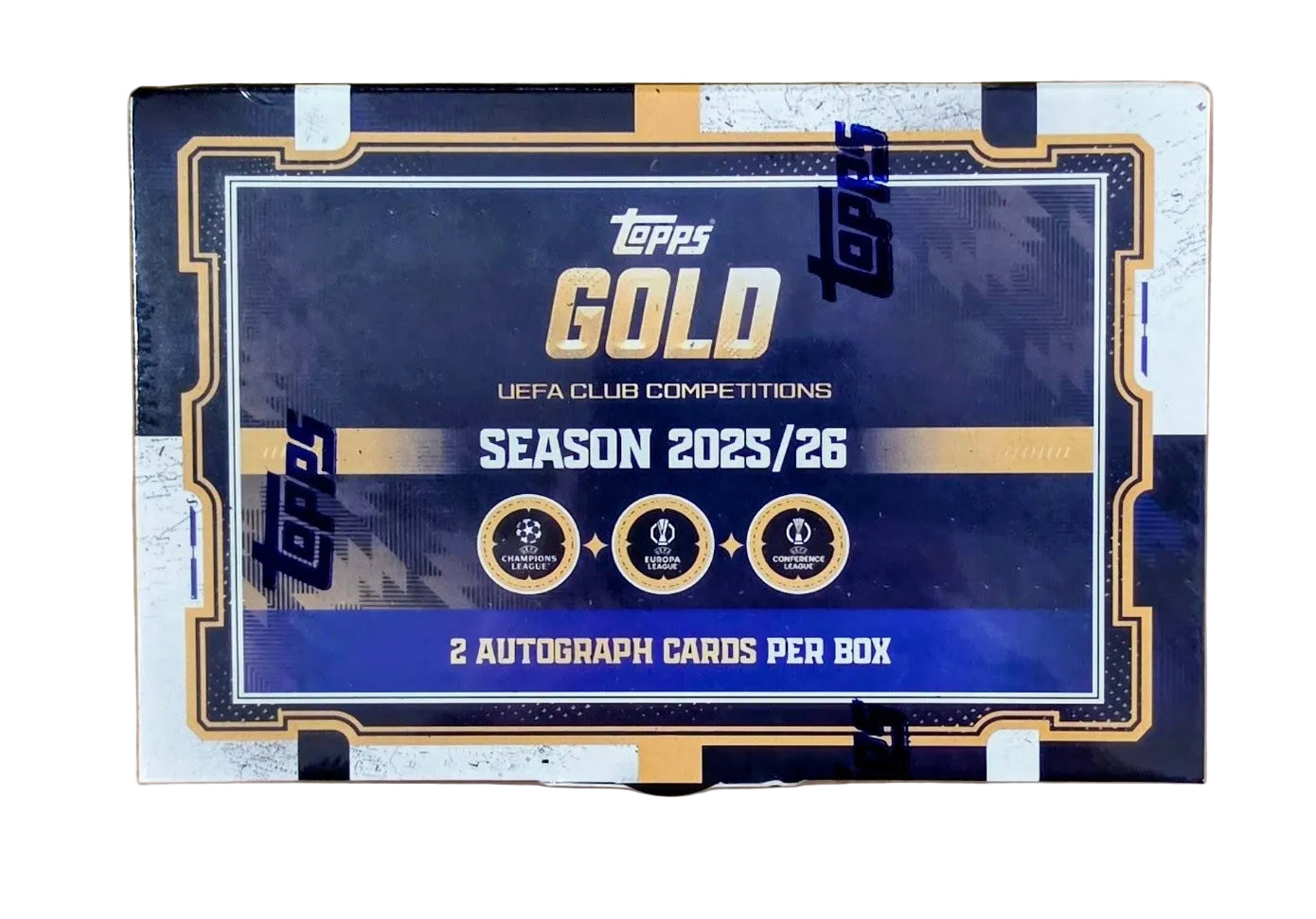 2025/26 Topps Gold UEFA Club Competitions Soccer Hobby Box