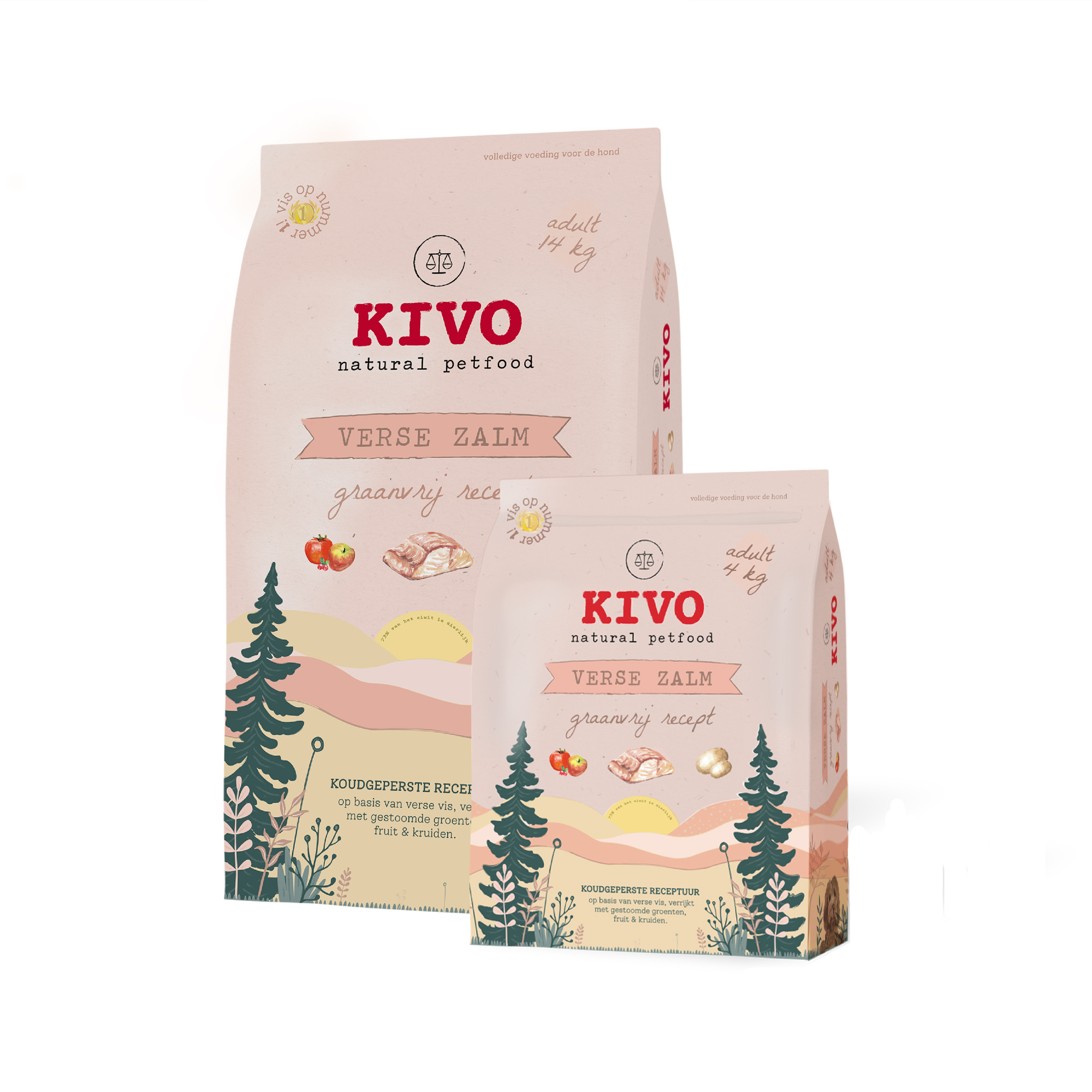 Kivo Fresh Salmon Grain-free - 14 kg