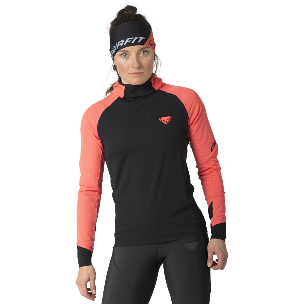 Dynafit Alpine Longsleeve Tee Women - Ultra Coral