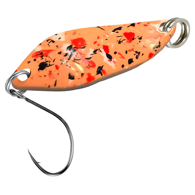 FTM Trout Spoon Strike (2.1 g, Orange Camo UV)