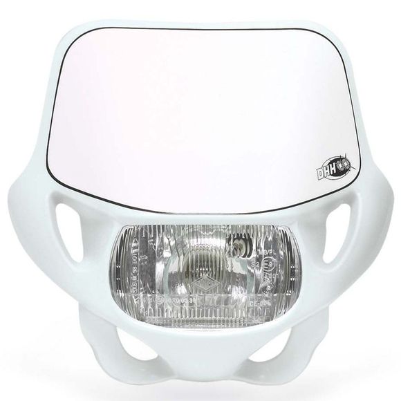 Acerbis DHH CERTIFIED Universal headlight plate - WhiteRef: AE0053