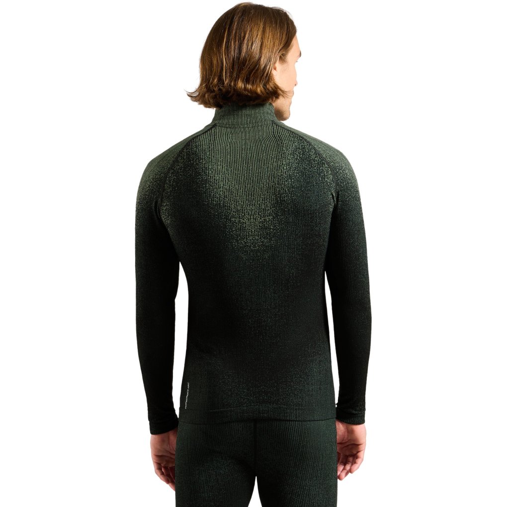 Odlo POW Blackcomb Half-Zip Long-Sleeve Base Layer Men - urban chic