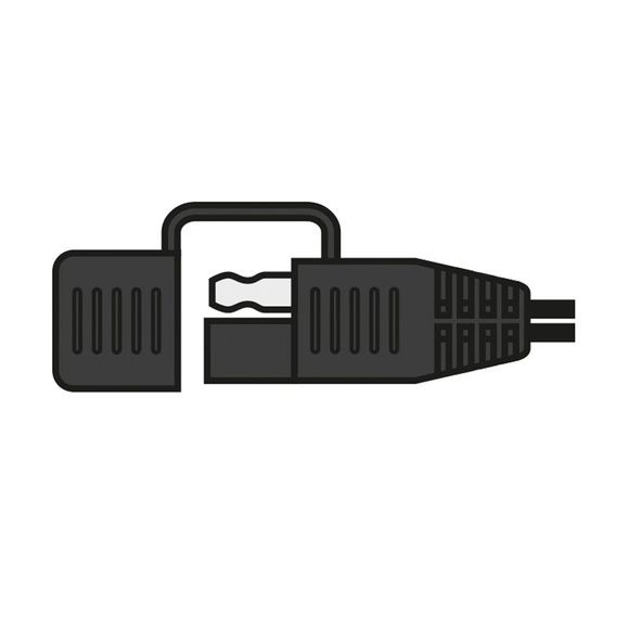 Oxford Battery Charger SAE-SAE Extension Cable 1.5m for Universal Battery Charger - BlackRef: OD0174 / EL110