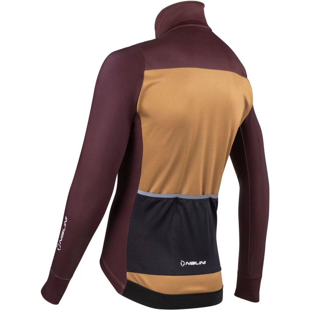 Nalini Race Warm Jacket Men - beeren/cumin 4100