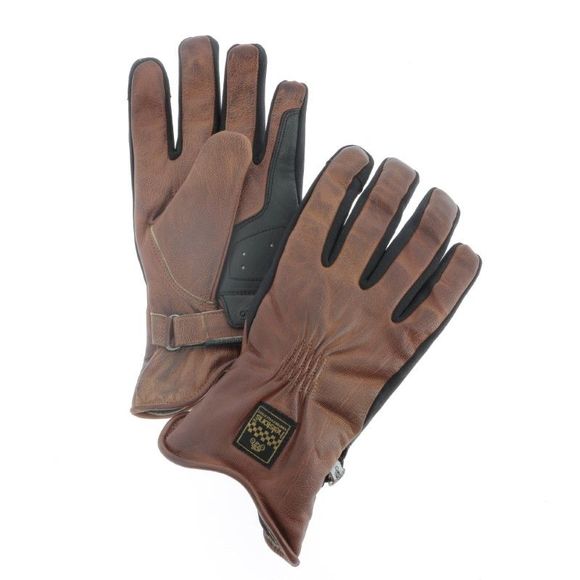 Helstons benson gloves - brownRef: HS1037