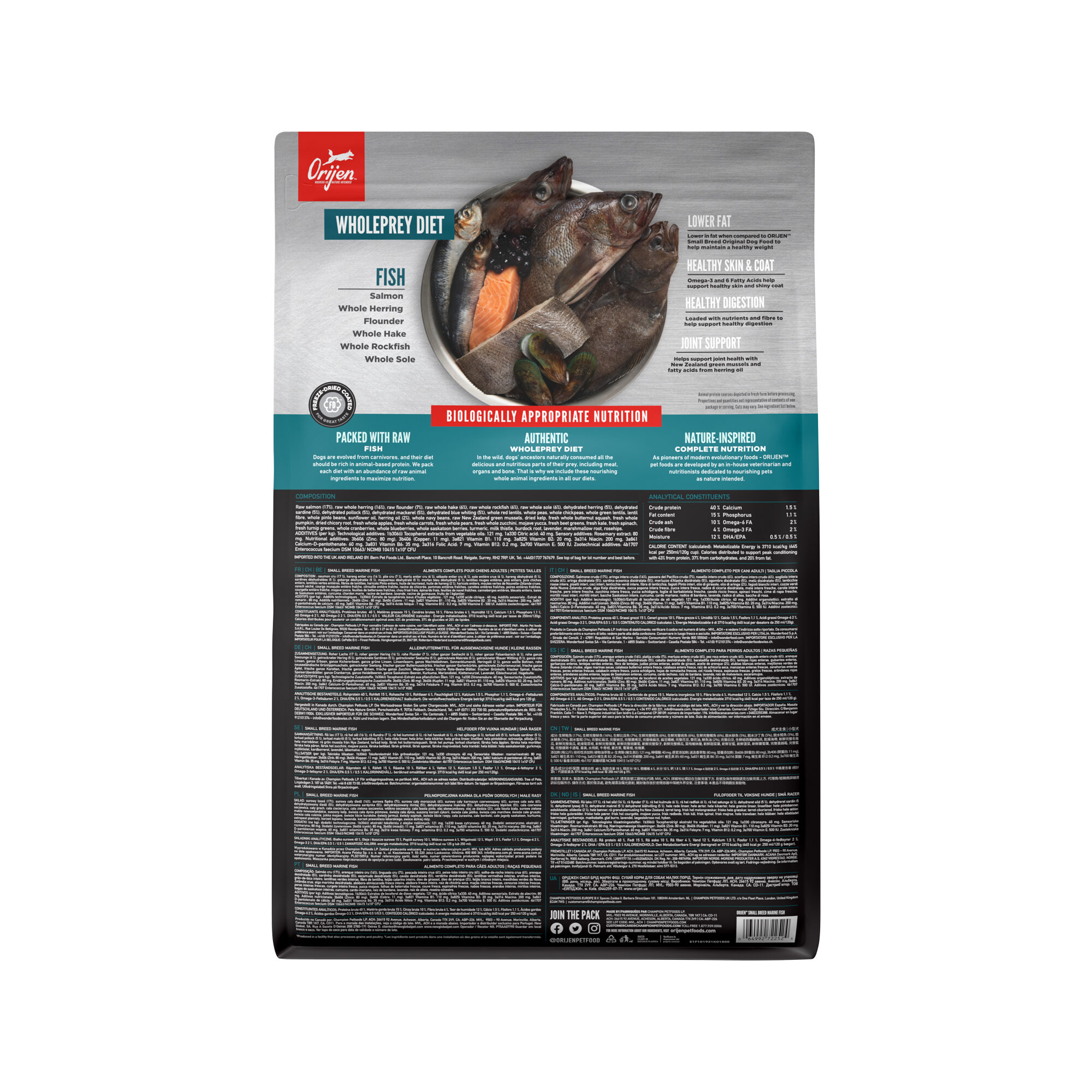 Orijen Small Breed Marine Fish - 4.5 kg