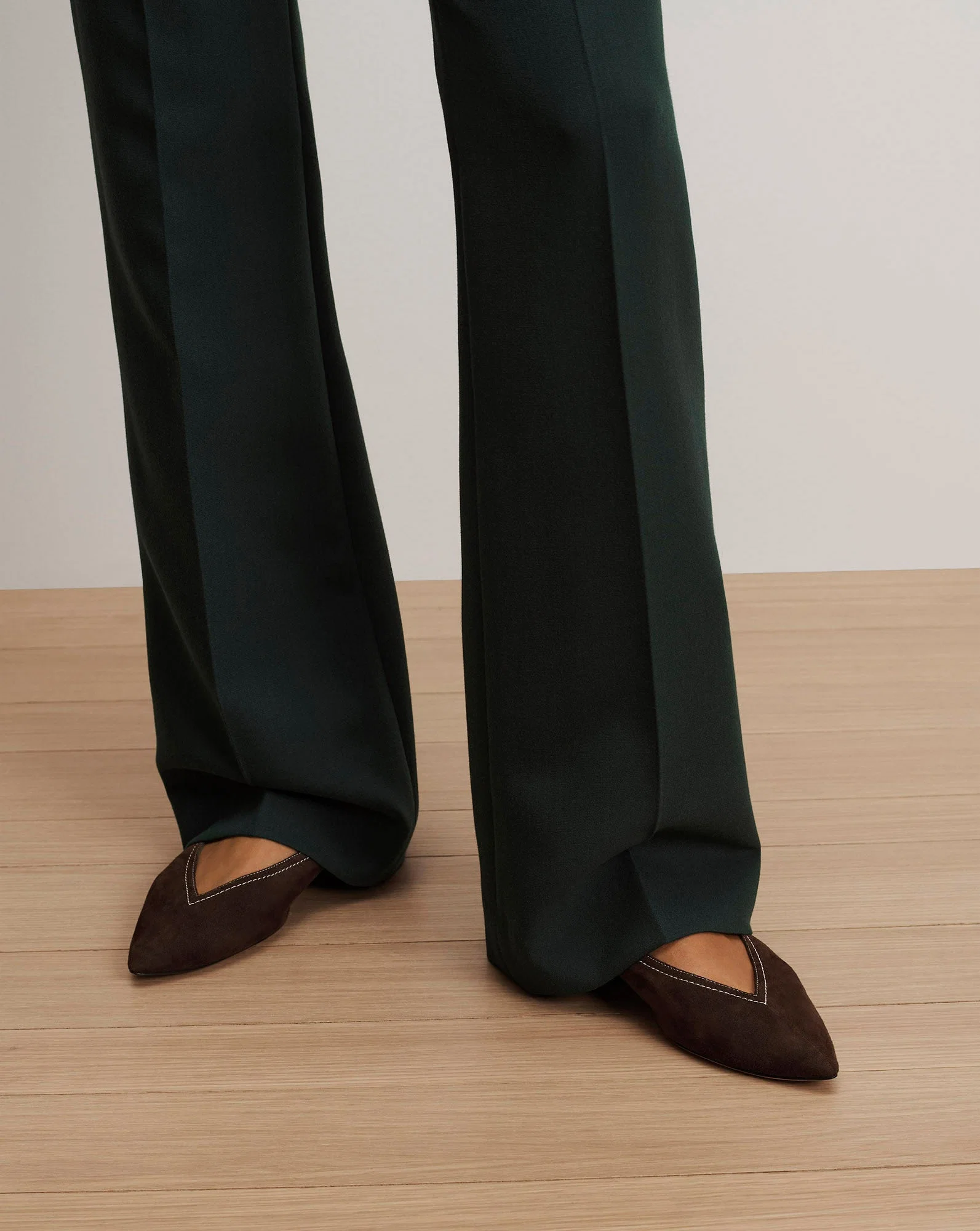 Bancroft Suede Flat