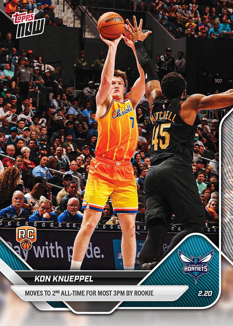 Kon Knueppel - 2025-26 NBA Topps NOW® - Card 179 - PR: 5646