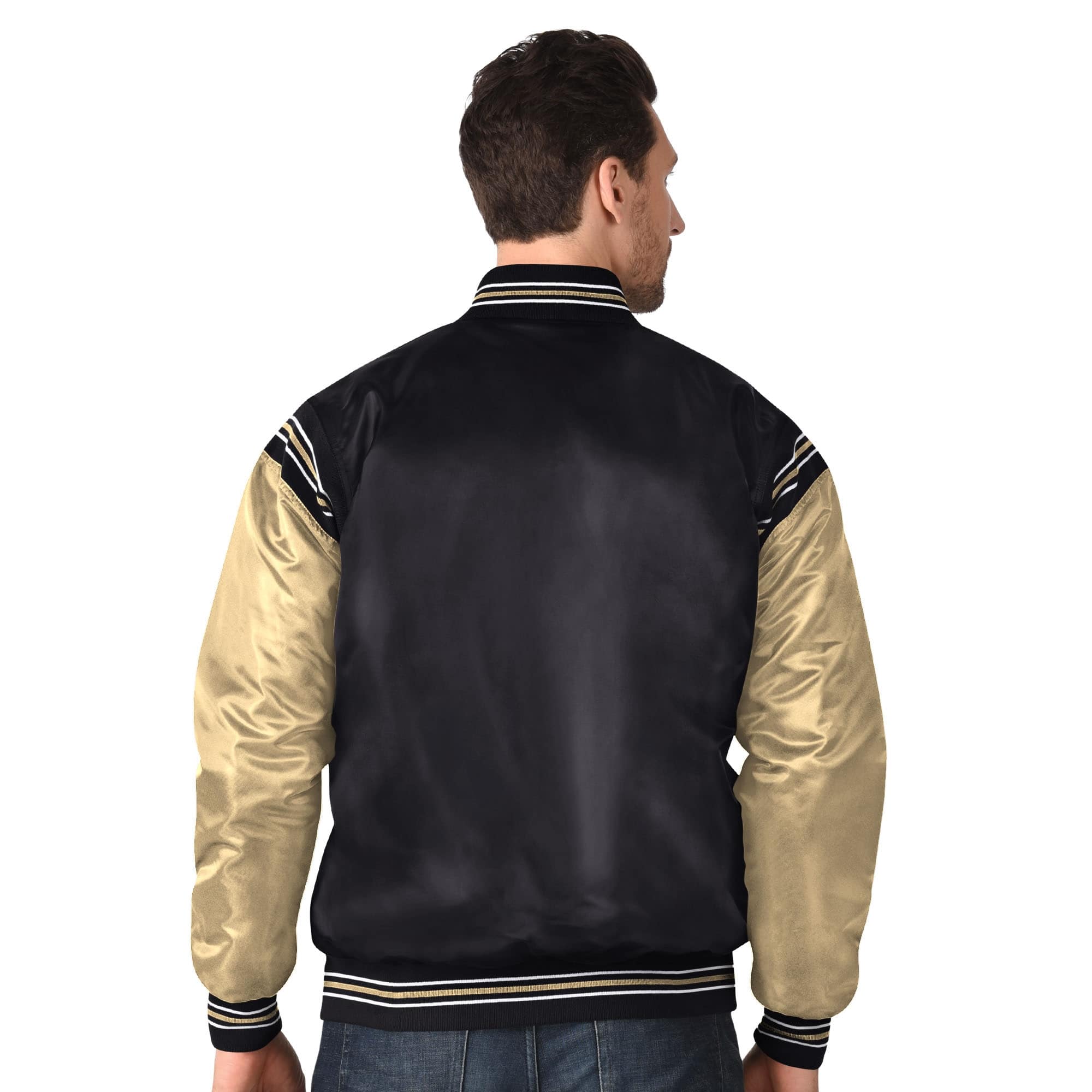 Vegas Golden Knights Enforcer NHL Varsity Satin Jacket