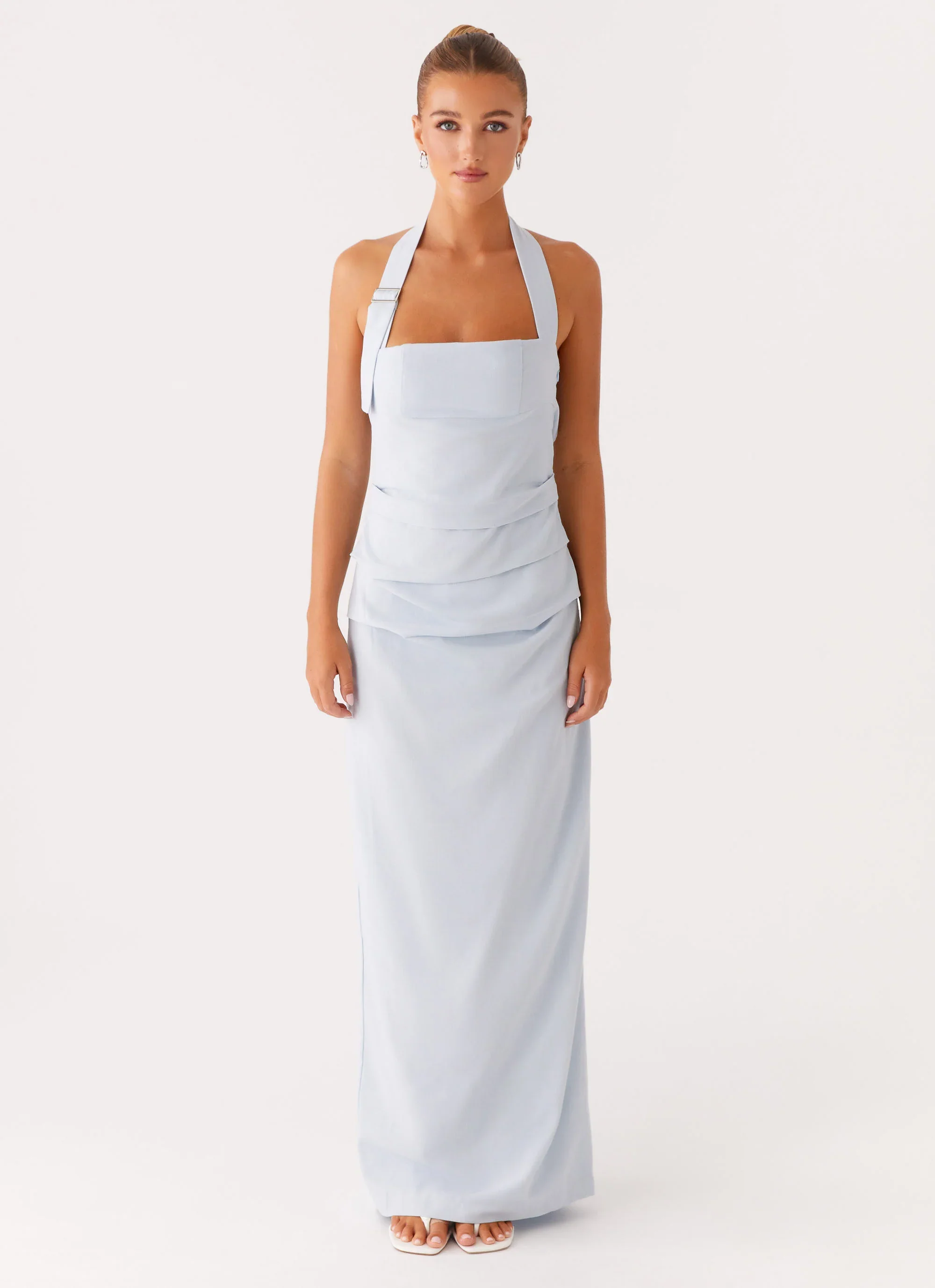 Rumour Has it Maxi Dress - Blue