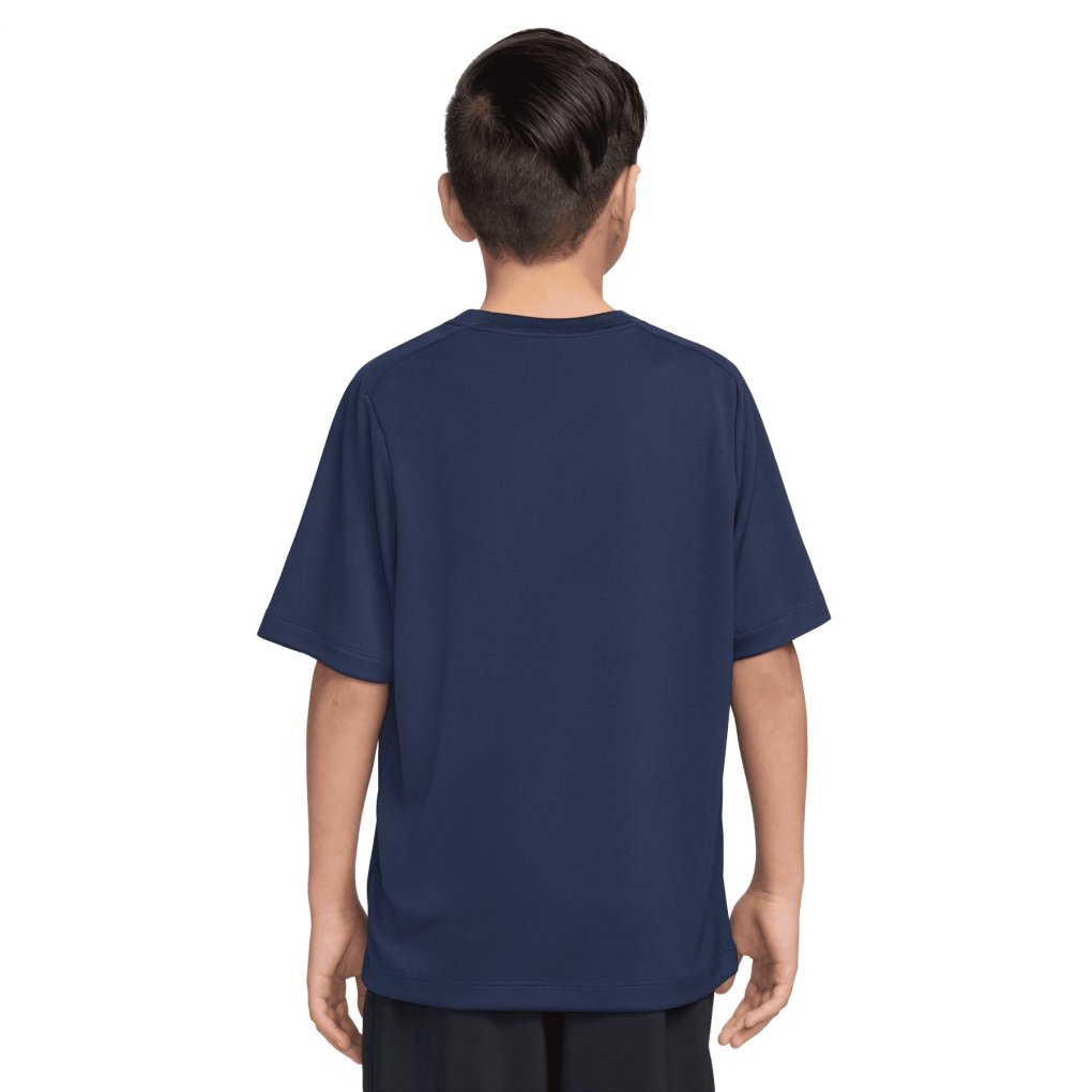 Nike Multi Dri-FIT Shortsleeve Top Kids - midnight navy HV0661-410
