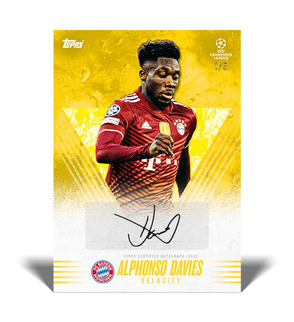Topps Alphonso Davies Curated Set - My Journey Box Sealed