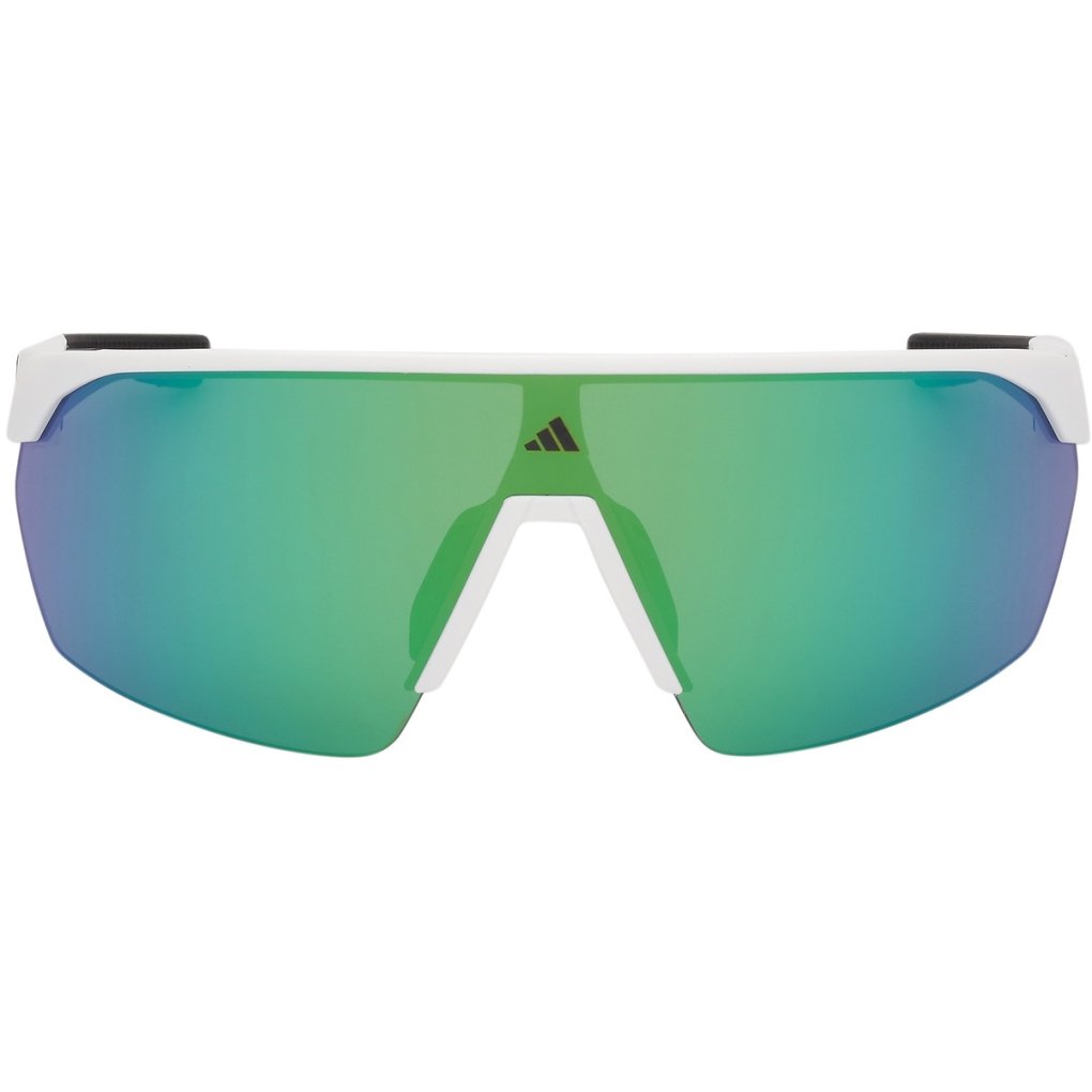 adidas Anemos SP0103 Glasses - White / Contrast Mirror Green