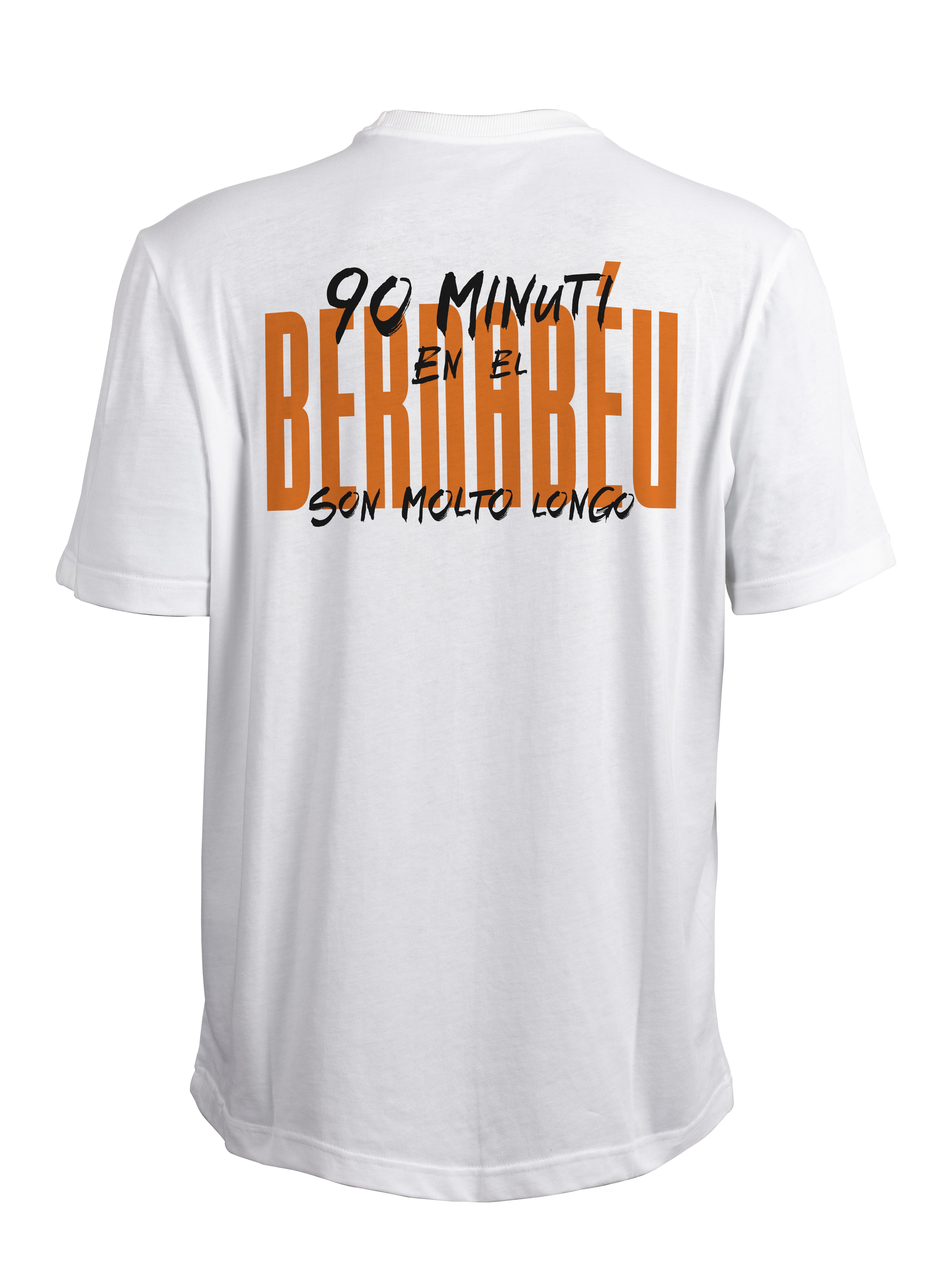 Mens adidas 90 Minuti Bernabéu T-Shirt White