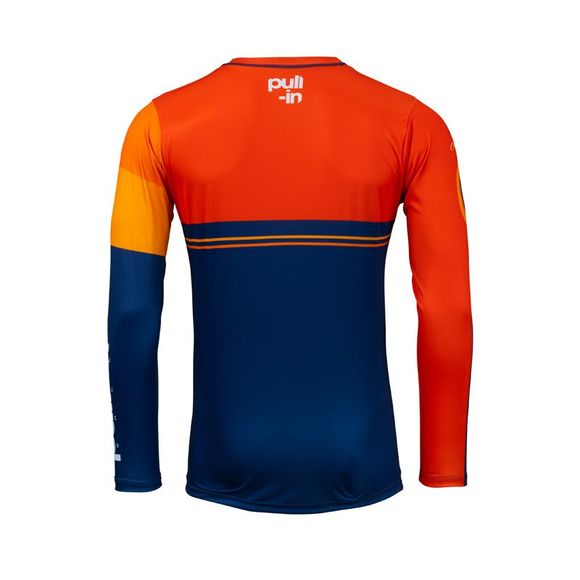 Pull-in RACE CHILDREN cross jersey - Orange / BlueRef: PUL0510