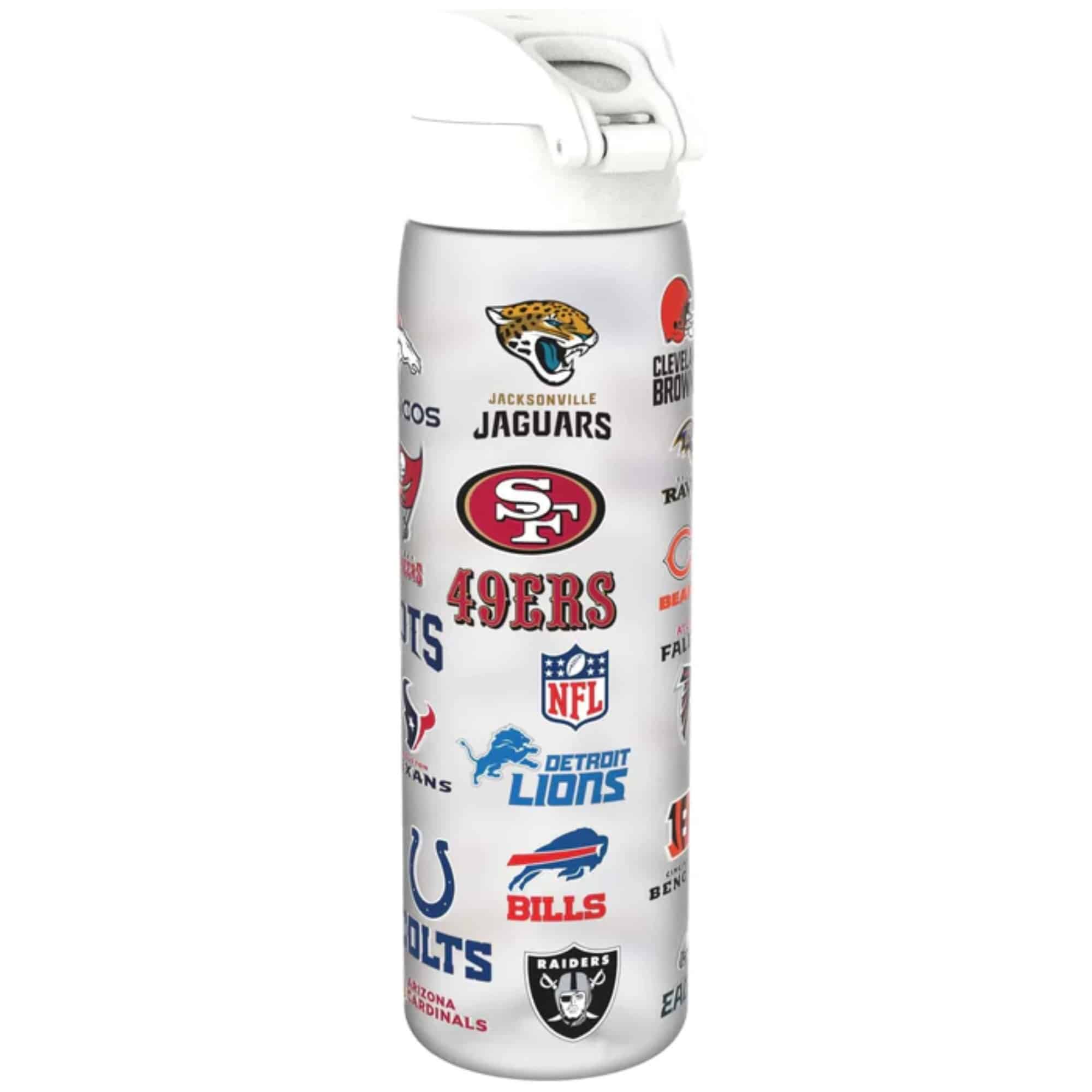 NFL Multi Team Logos Recyclon OneTouch NFL Water Bottle (500 ml)