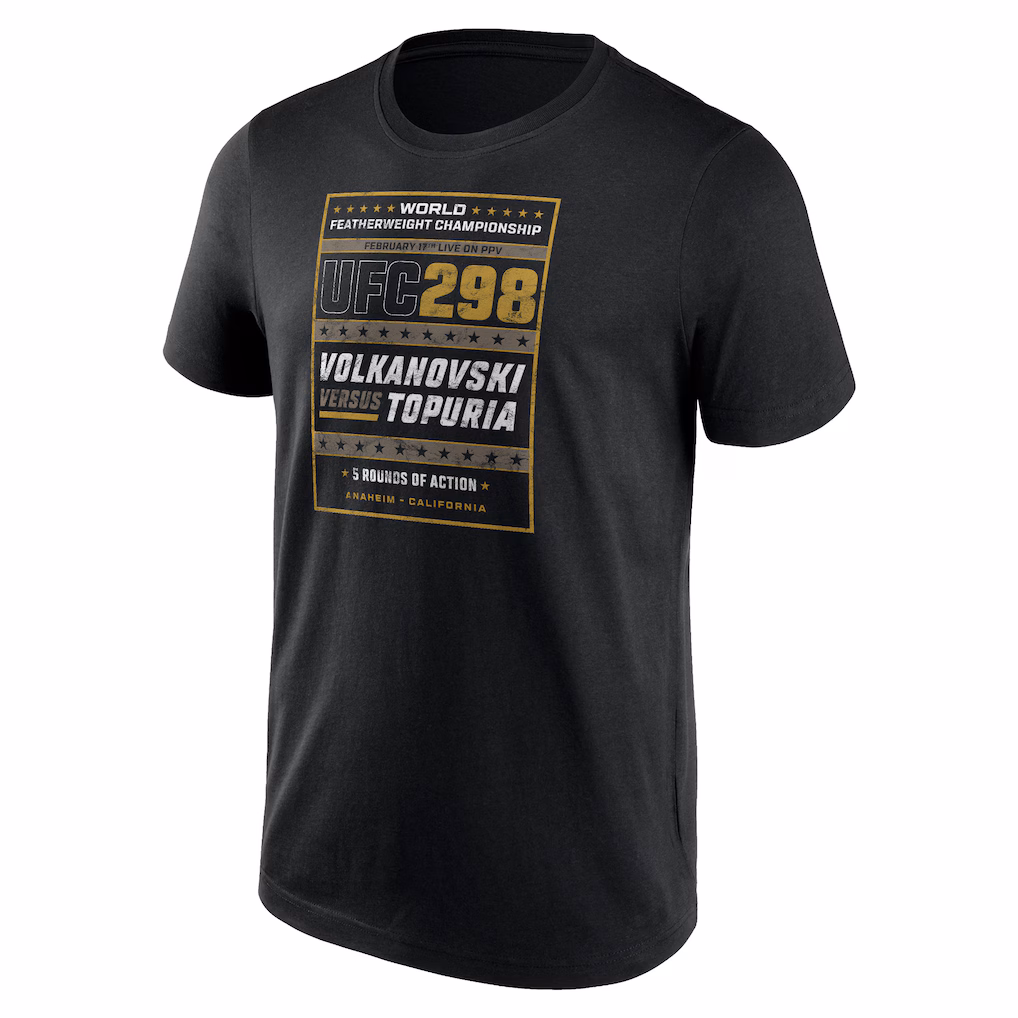 UFC 298 Main Event T-Shirt - Mens