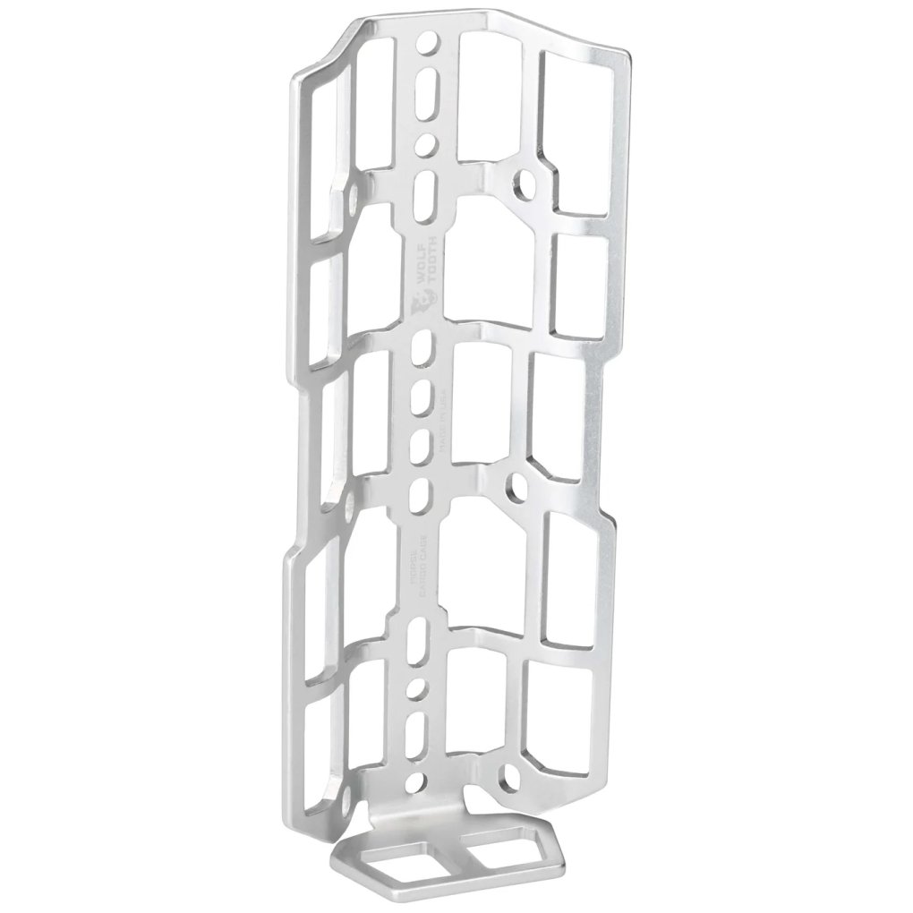 Wolf Tooth Morse Cargo Cage - raw silver