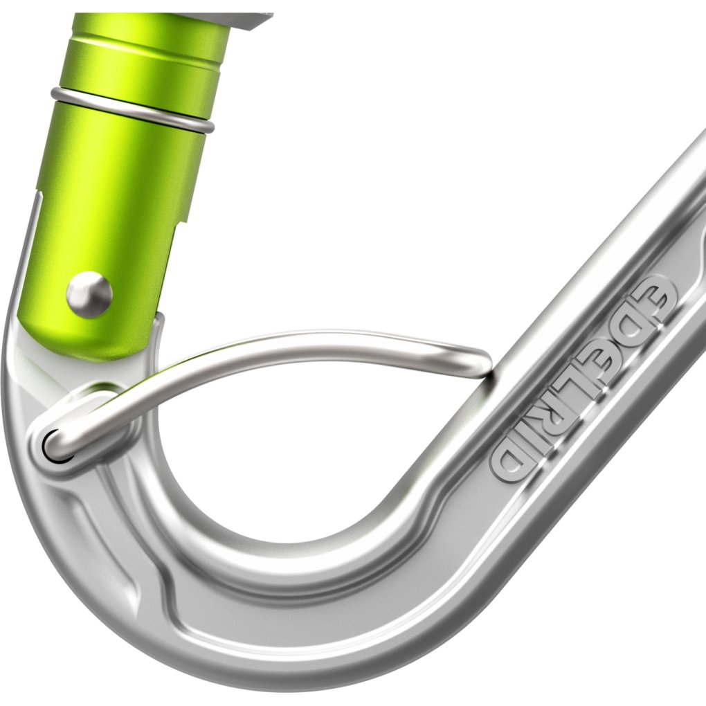 Edelrid HMS Strike Screw FG II Carabiner - silver