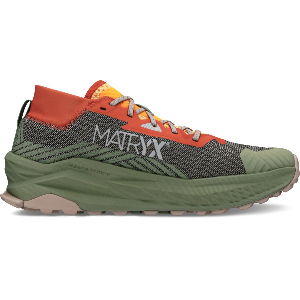 Altra Olympus 275 Trail Running Shoes Men - Gray/Orange