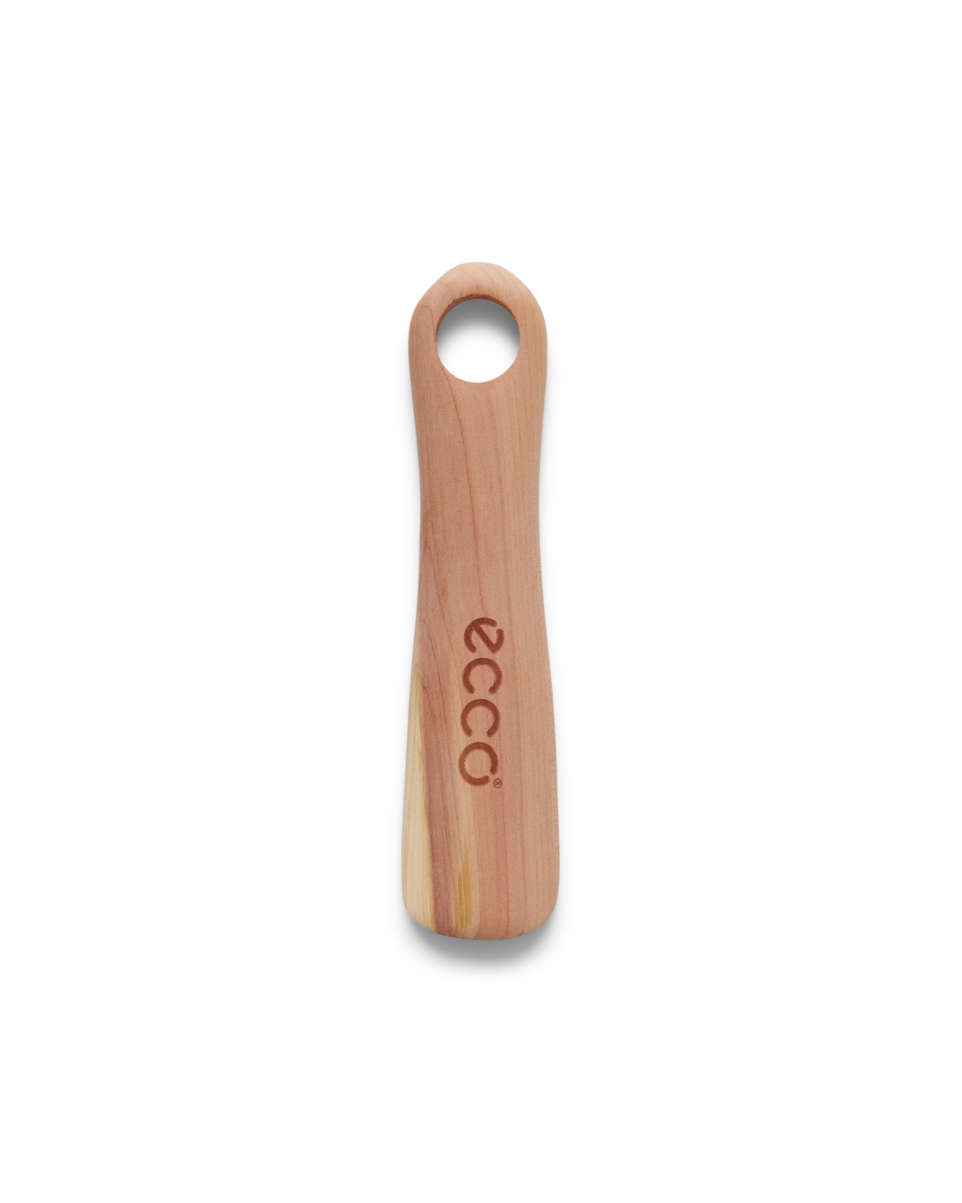 ECCO Small Wooden Shoe Horn Kleiner Schuhlöffel aus Holz Braun