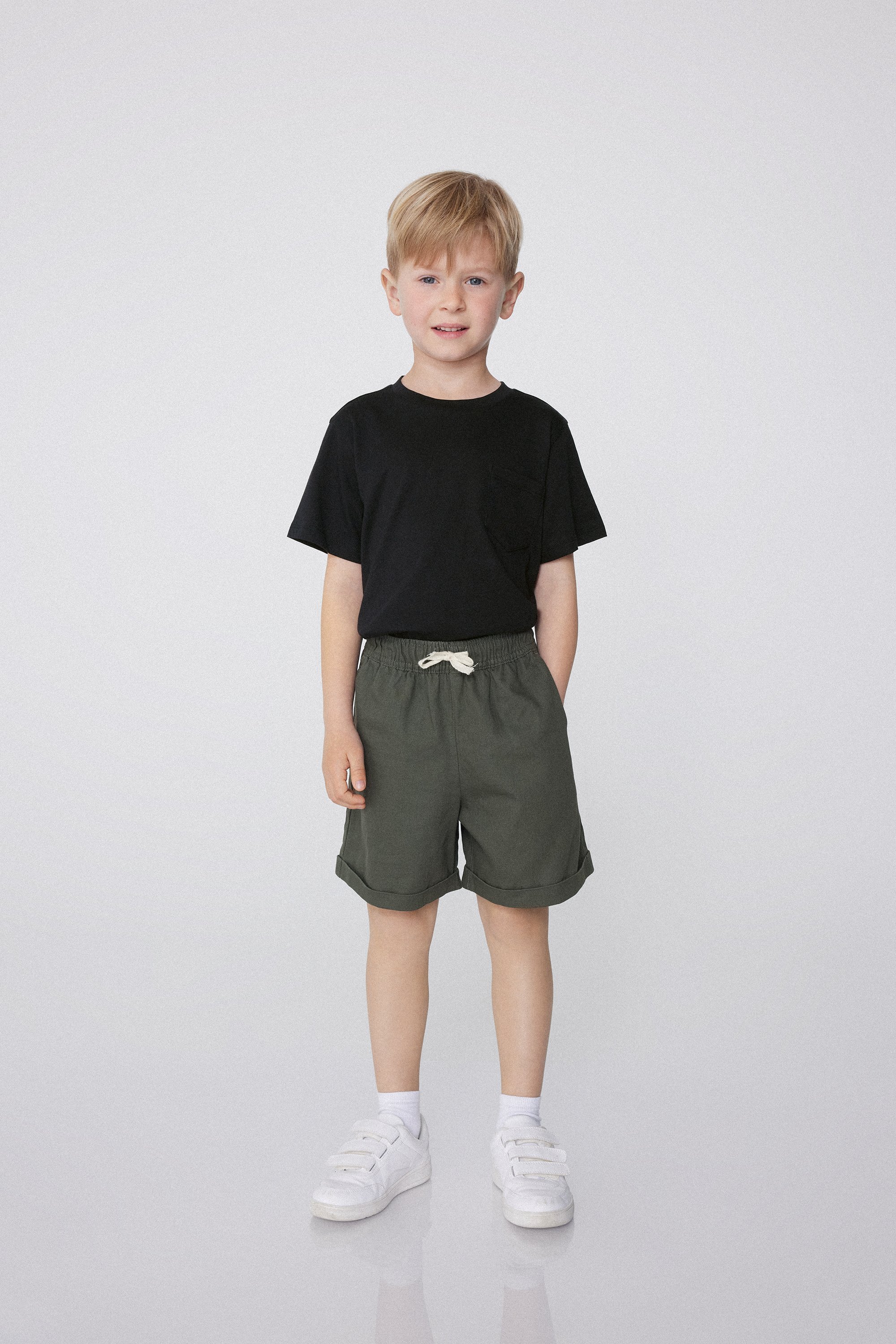 Boys’ Denim Shorts with Drawstring