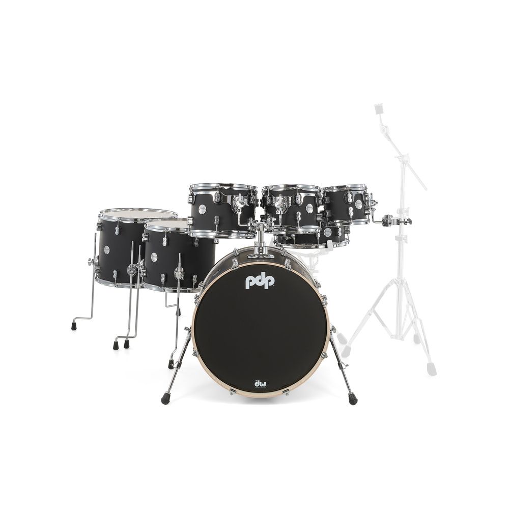 DW PDP CM7 Satin Black – Thomann Ireland