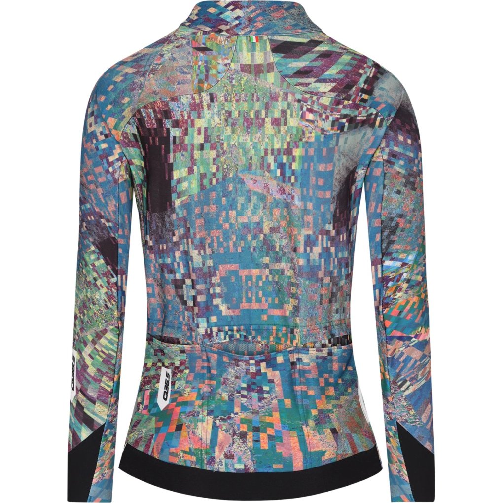 Q36.5 Gregarius Hybrid Thermomap Long Sleeve Jersey Women - Thermo Green