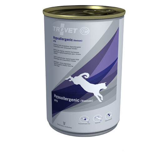 TROVET Hypoallergenic VPD (Venison) Dog - 6 x 400g Tins