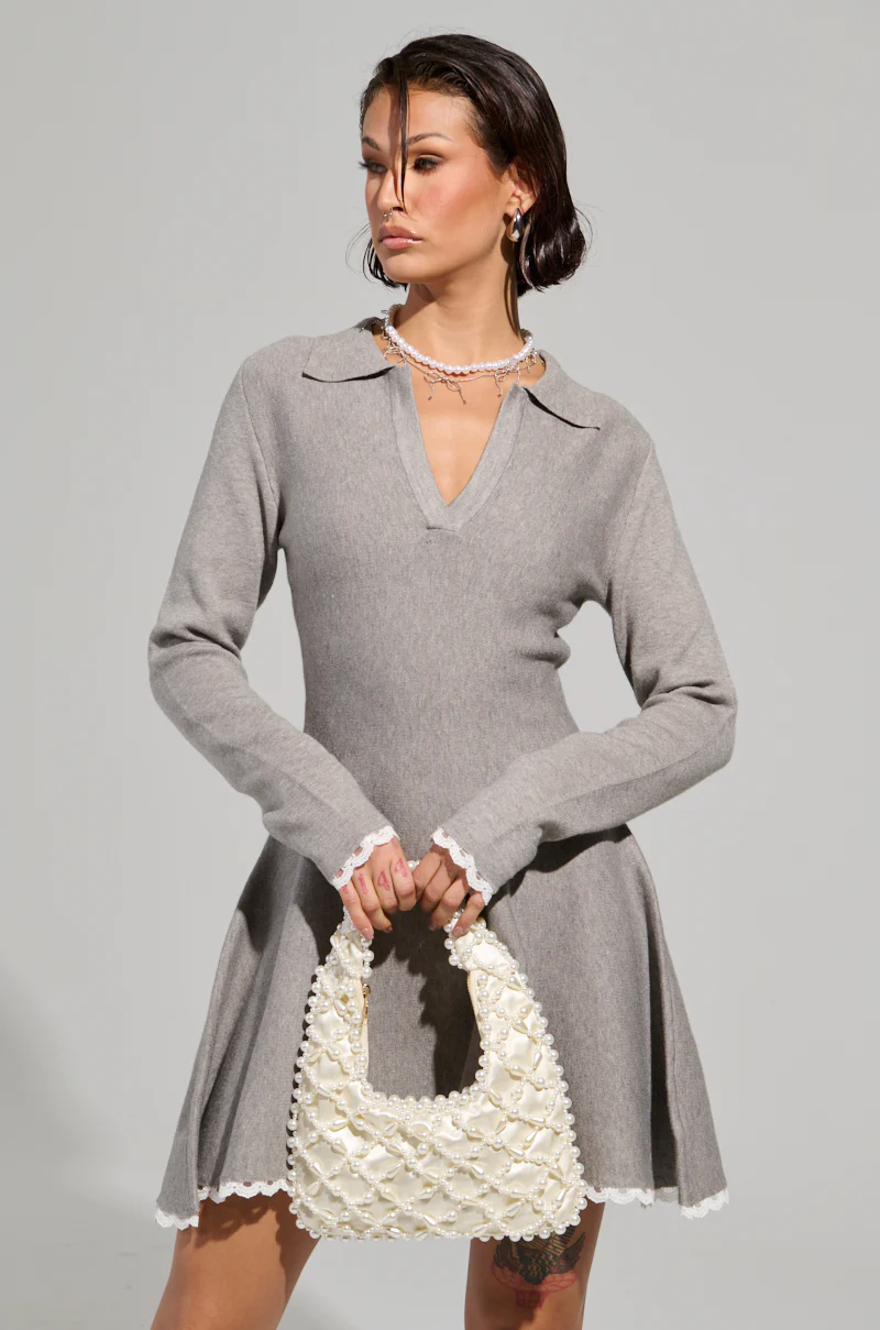 In The Details Knit Mini Dress