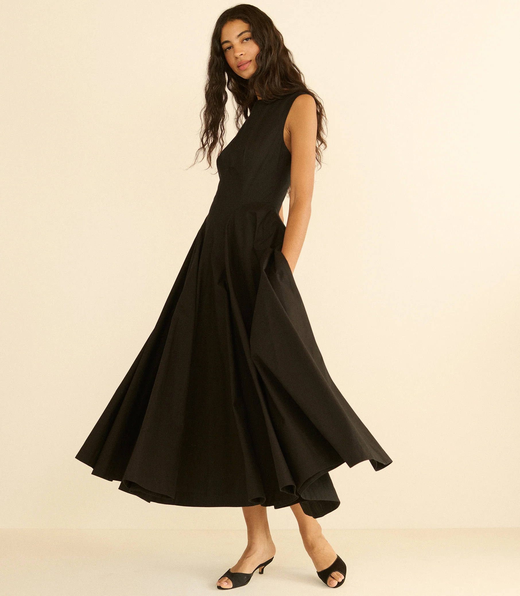Riviere Maxi Dress - Black