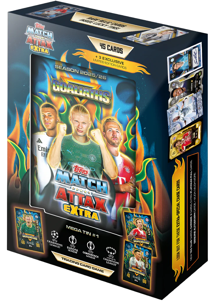 Topps UCC Match Attax Extra 2026 - Mega Tin - Goaliaths