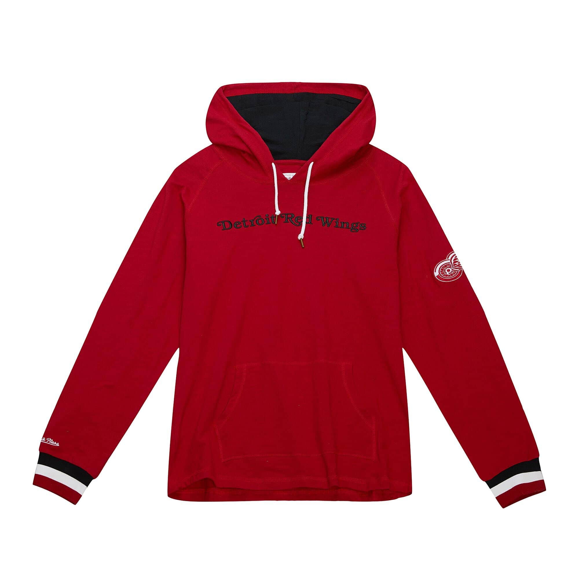 Detroit Red Wings Legendary Slub Mitchell & Ness NHL Long Sleeve Hoodie