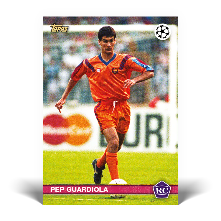 The Lost Rookie Card - Pep Guardiola