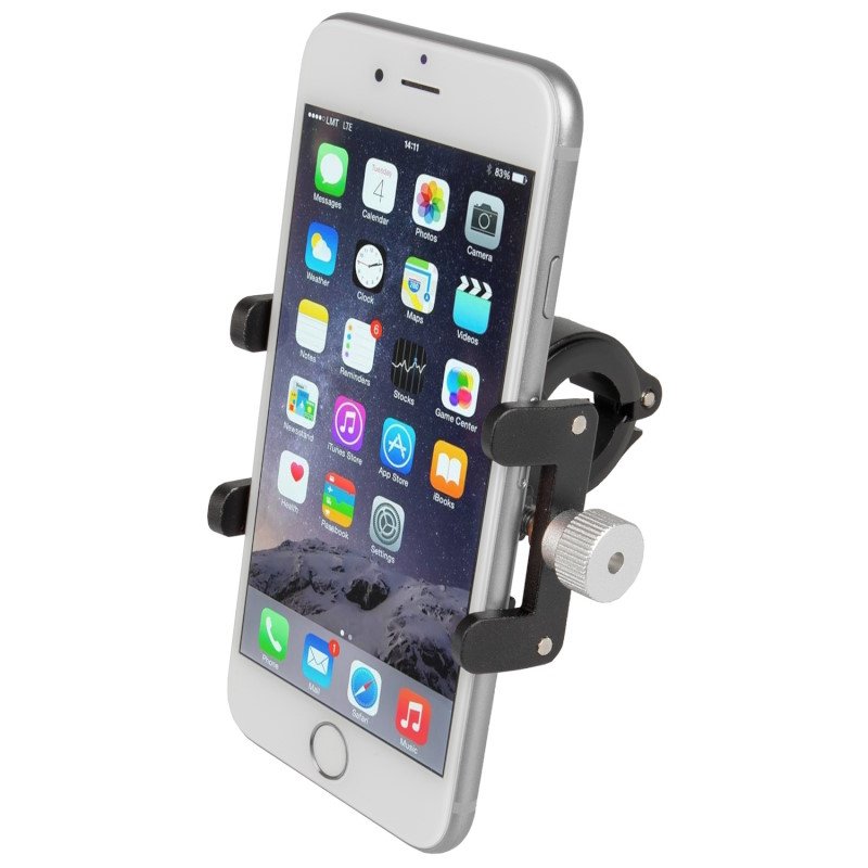M-Wave Bike Mount AL Smartphone Bracket - black