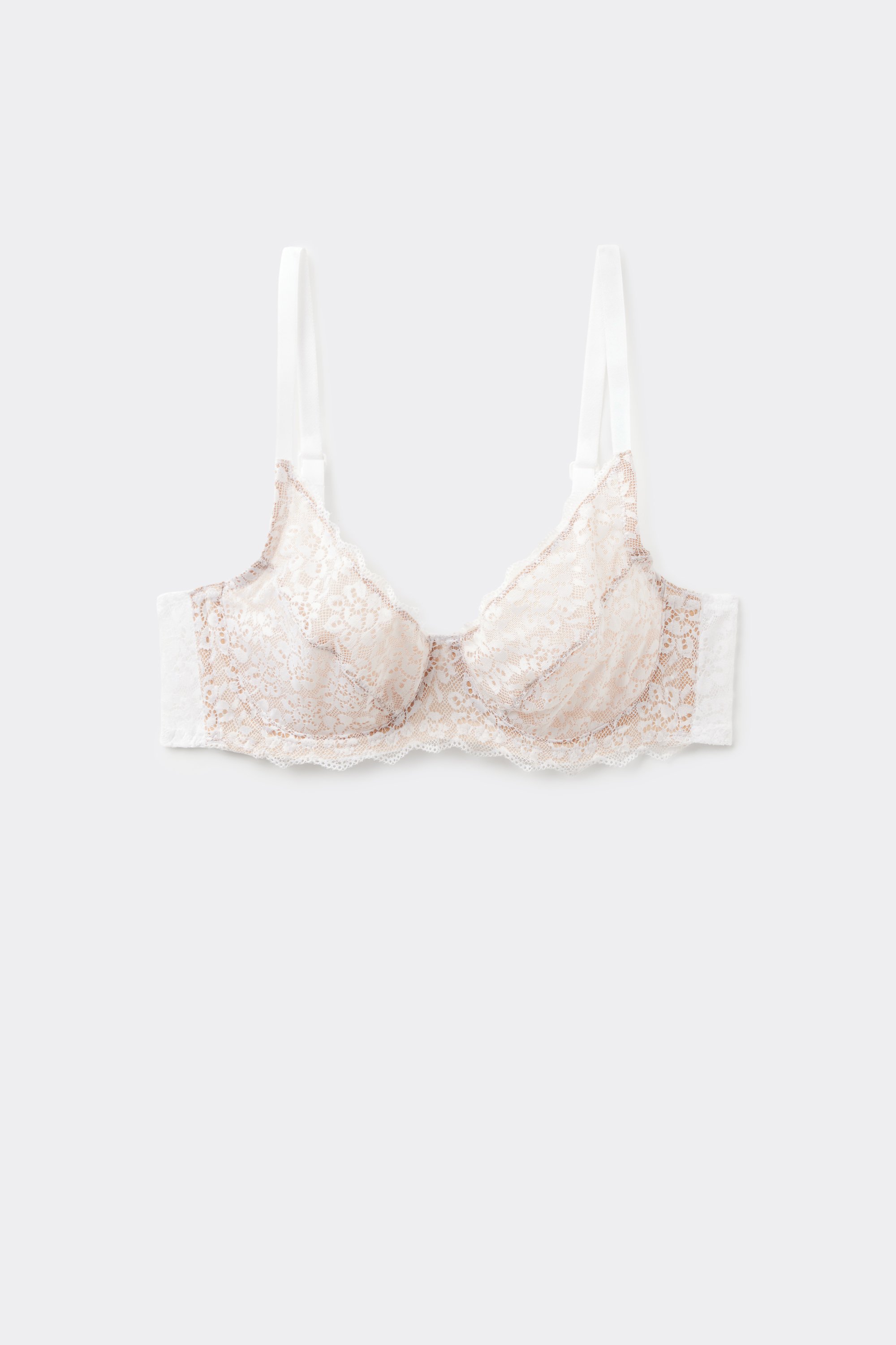 Paris Recycled Lace Unpadded Balconette Bra