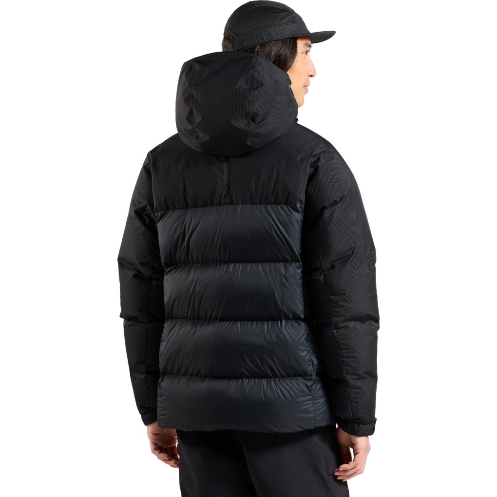 Odlo Ascent Down Hooded Jacket Men - black
