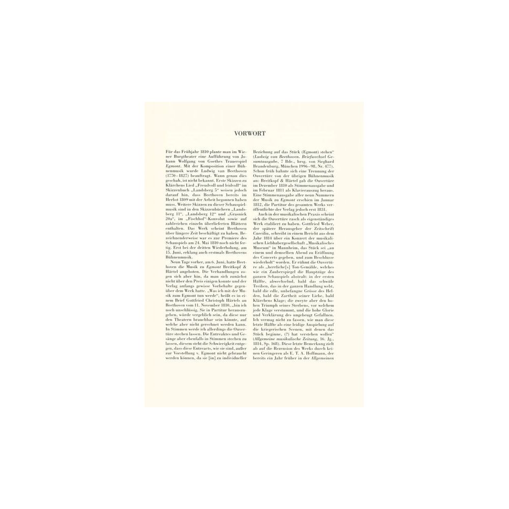 Henle Verlag Beethoven Ouvertüre zu Egmont – Thomann Ireland